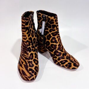 SPLENDID Leopard and tiger pattern boots
